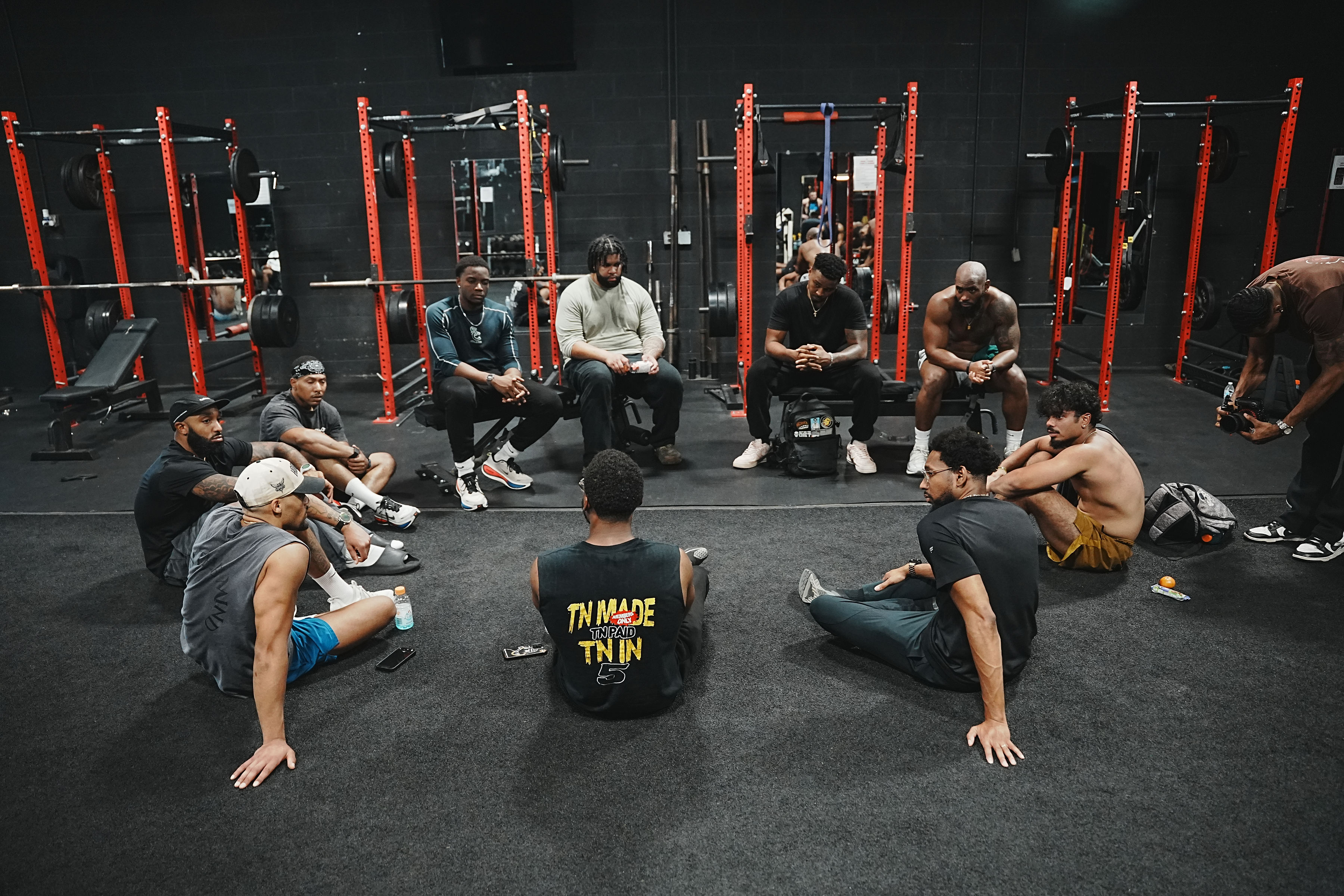 Shifting the culture — men training together